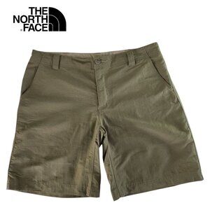 THE NORTH FACE Women’s Outdoor hiking Shorts olive green 10